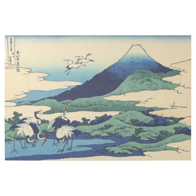 Katsushika Hokusai - Umegawa in Sagami province Gallery Wrap (Front)