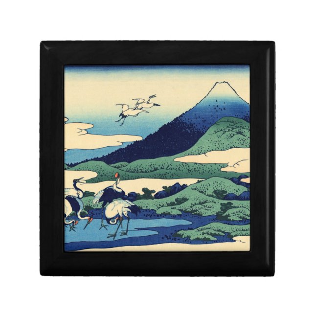 Katsushika Hokusai - Umegawa in Sagami province Gift Box (Front)