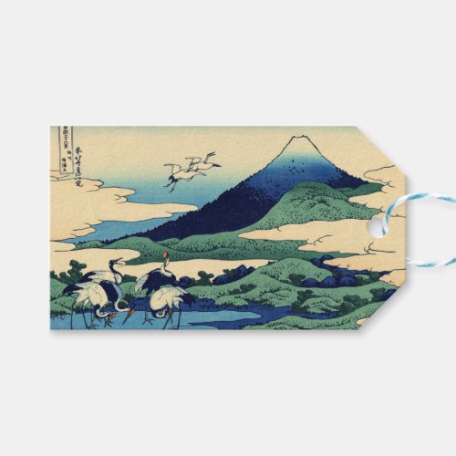 Katsushika Hokusai _ Umegawa in Sagami province Gift Tags