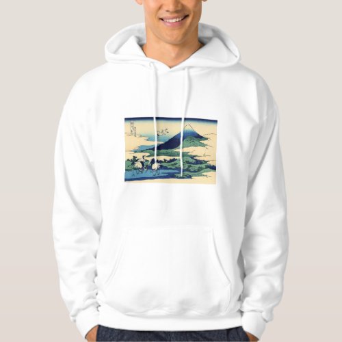 Katsushika Hokusai _ Umegawa in Sagami province Hoodie