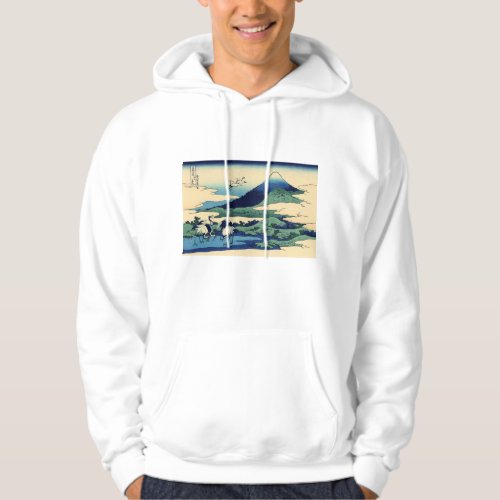 Katsushika Hokusai _ Umegawa in Sagami province Hoodie