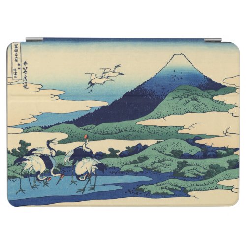 Katsushika Hokusai _ Umegawa in Sagami province iPad Air Cover