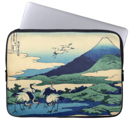 Katsushika Hokusai - Umegawa in Sagami province Laptop Sleeve
