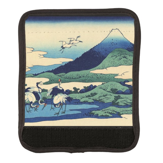 Katsushika Hokusai - Umegawa in Sagami province Luggage Handle Wrap (Front)