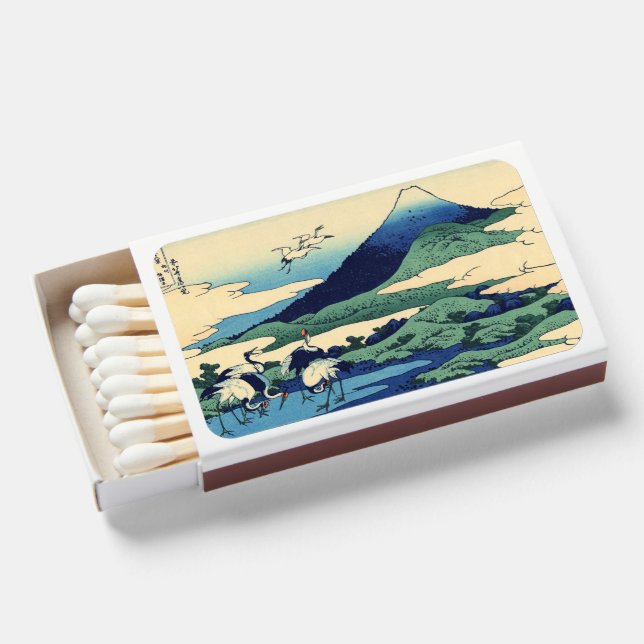 Katsushika Hokusai - Umegawa in Sagami province Matchboxes (Front Open)