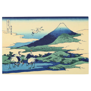 Katsushika Hokusai - Umegawa in Sagami province Metal Print