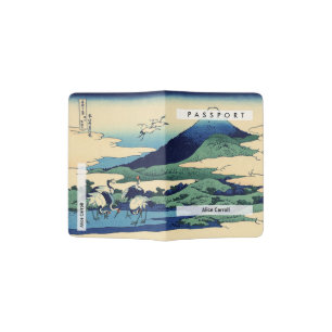 Katsushika Hokusai - Umegawa in Sagami province Passport Holder