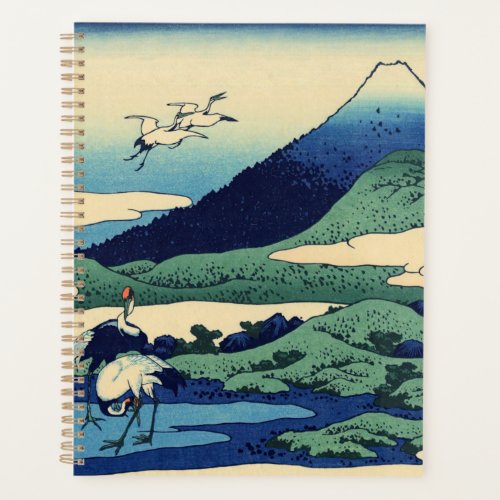 Katsushika Hokusai _ Umegawa in Sagami province Planner
