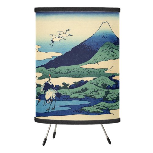 Katsushika Hokusai _ Umegawa in Sagami province Tripod Lamp