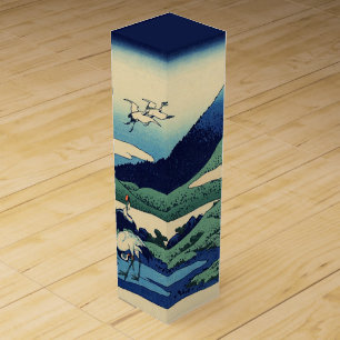 Katsushika Hokusai - Umegawa in Sagami province Wine Box