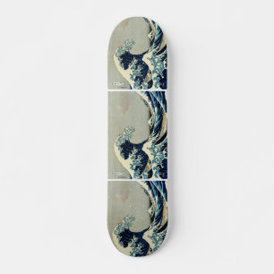Katsushika Hokusai's The Great Wave off Kanagawa Skateboard Deck
