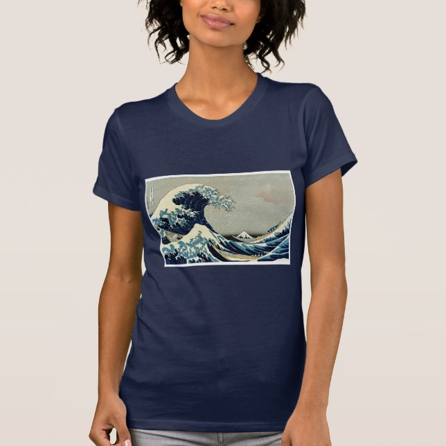 Katsushika Hokusai's The Great Wave off Kanagawa T-Shirt (Front)