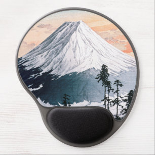 Katsuyama Neighborhood by Hiroaki Takahashi Gel Mouse Pad