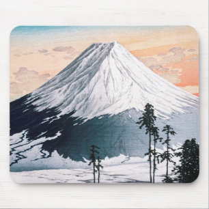 Katsuyama Neighborhood by Hiroaki Takahashi Mouse Pad