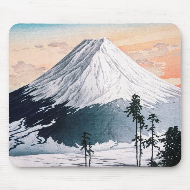 Katsuyama Neighborhood by Hiroaki Takahashi Mouse Pad (Front)
