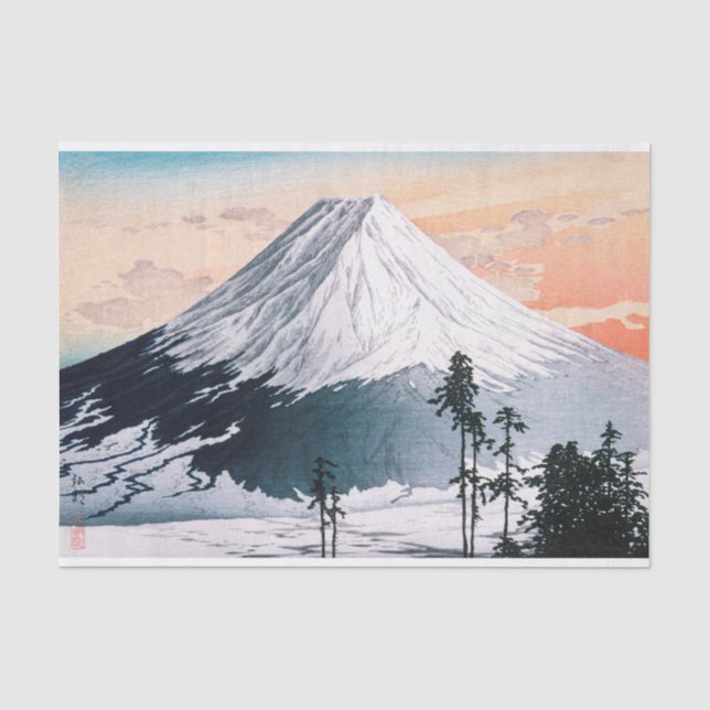Katsuyama Neighborhood by Hiroaki Takahashi Tissue Paper (Front)