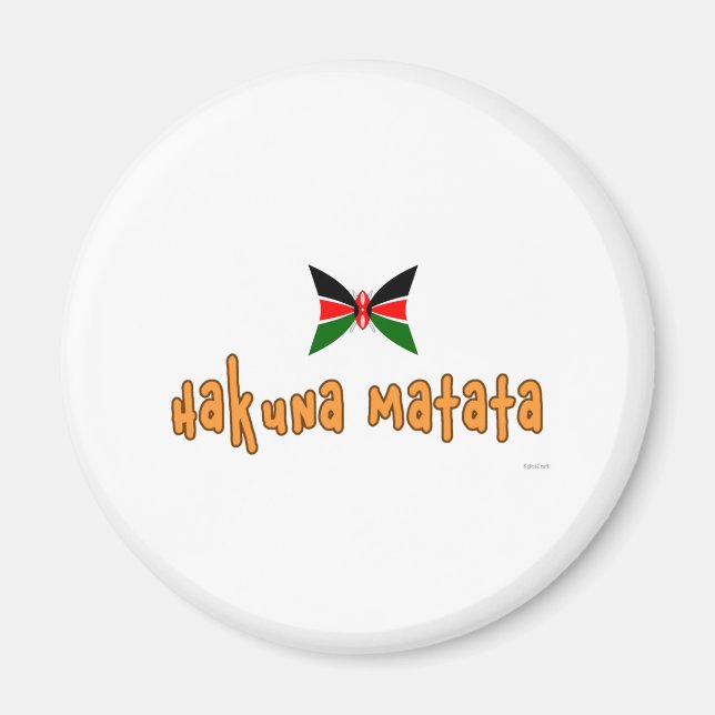 KattCraft: Hakuna Matata Magnet (Front)