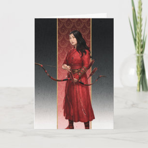 Katy Bow & Arrow Card