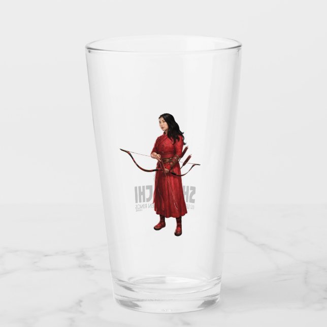 Katy Bow & Arrow Glass (Front)