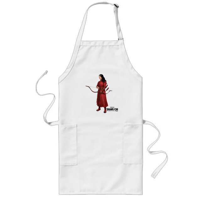 Katy Bow & Arrow Long Apron (Front)