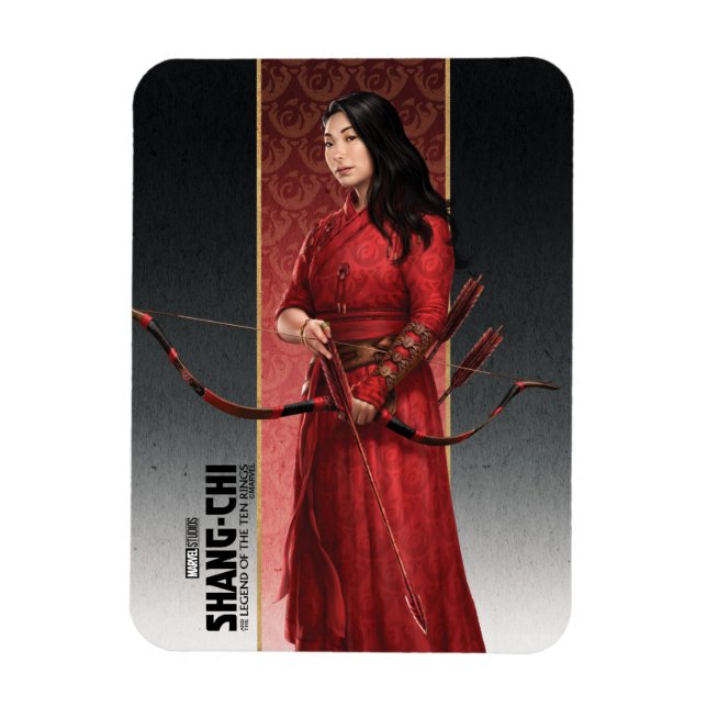 Katy Bow & Arrow Magnet (Vertical)