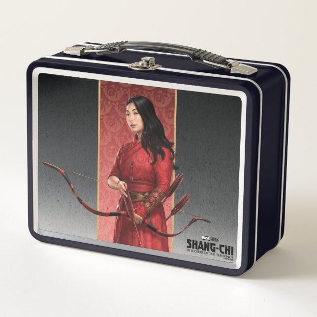 Katy Bow & Arrow Metal Lunch Box (Front)