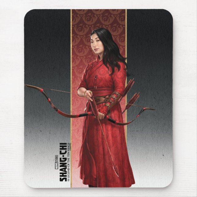 Katy Bow & Arrow Mouse Pad (Front)