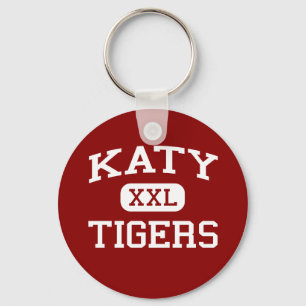 Katy - Tigers - Katy High School - Katy Texas Keychain