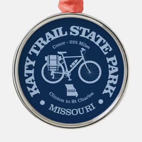 Katy Trail Conor Metal Ornament