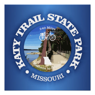 Katy Trail (cycling c) Poster