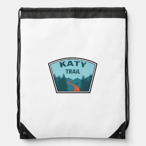 Katy Trail Drawstring Bag