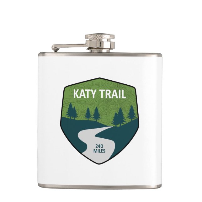 Katy Trail Flask (Front)