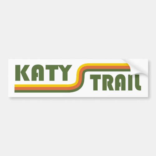 Katy Trail Missouri Bumper Sticker