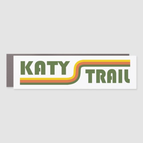 Katy Trail Missouri Car Magnet