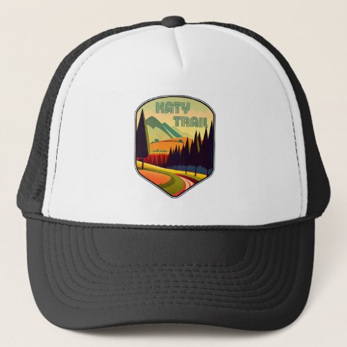 Katy Trail Missouri Colors Trucker Hat