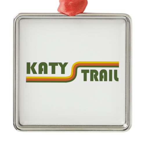 Katy Trail Missouri Metal Ornament