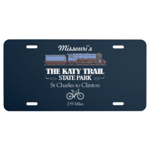 Katy Trail SP (RT2) License Plate