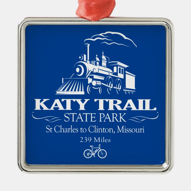Katy Trail SP (RT) Metal Ornament (Front)
