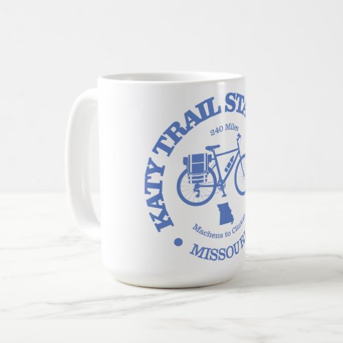 Katy Trail State Park cycling Coffee Mug