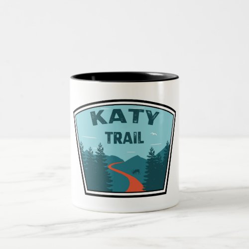 Katy Trail Two_Tone Coffee Mug