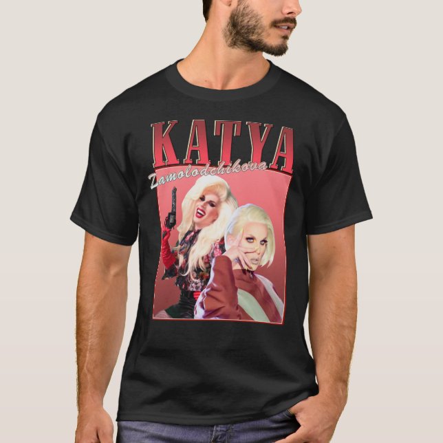Katya Zamolodchikova Retro Design Classic T-Shirt (Front)