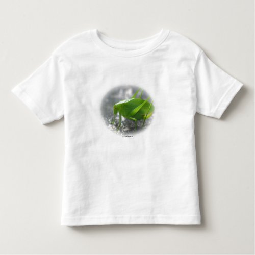 Katydid Grasshopper Nature Photo Cotton T_Shirt