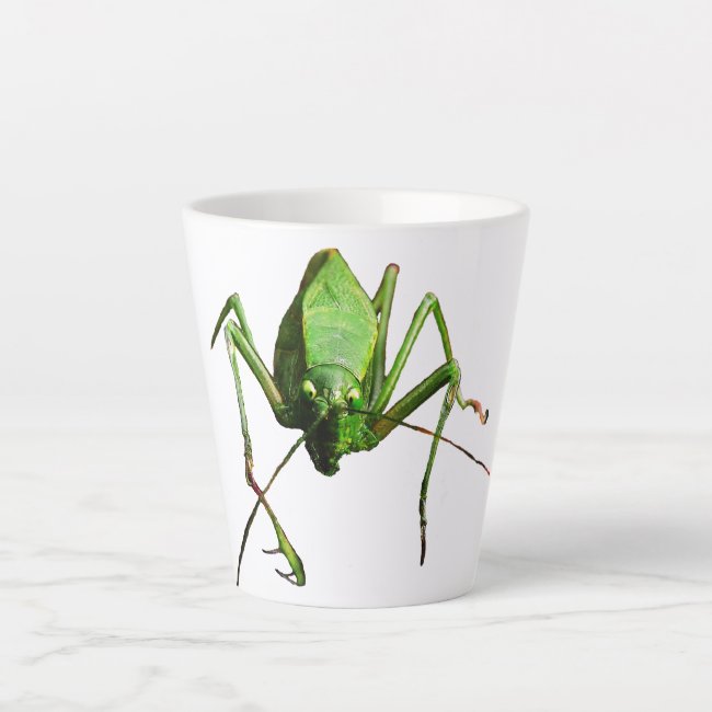 Katydid Latte Mug