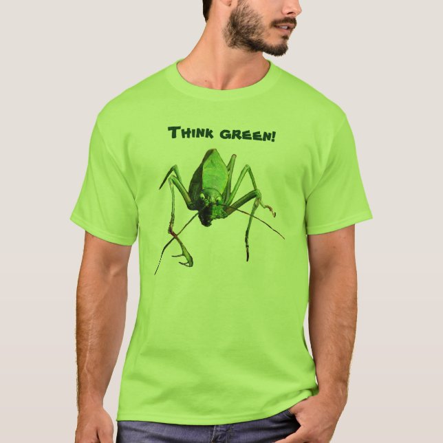 Katydid Think Green T-Shirt (Front)