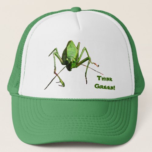 Katydid Think Green Trucker Hat