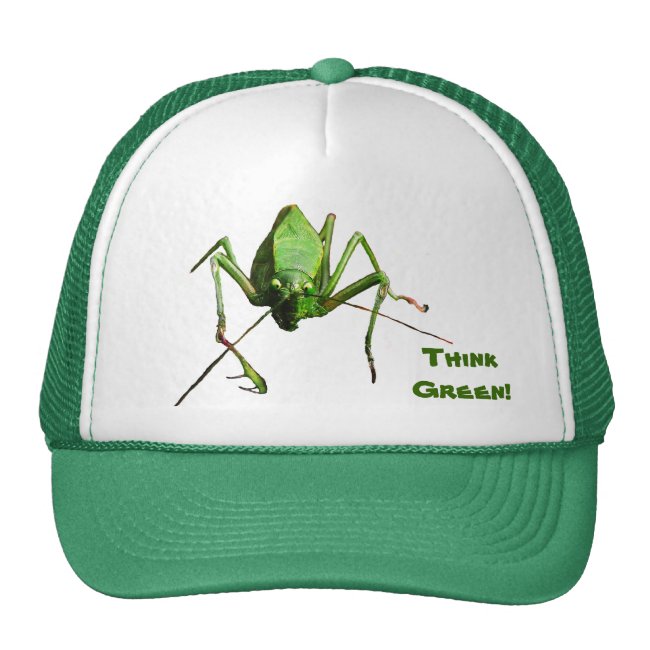 Katydid Think Green Trucker Hat