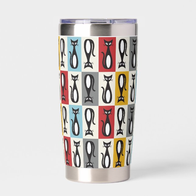 Katz! Crazy Cats Insulated Tumbler (Front)