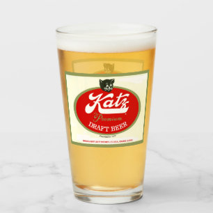 Katz Draft Beer, Drewrys, Chicago, IL Glass
