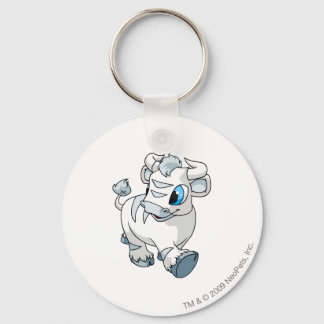 Kau White Keychain