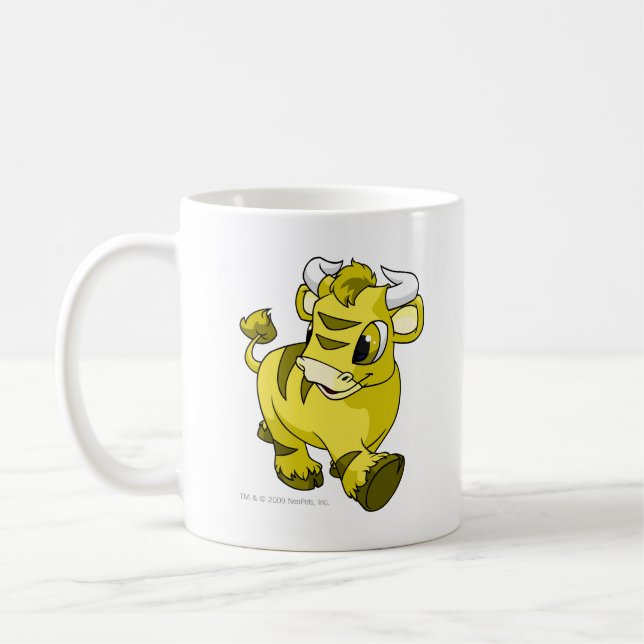 Kau Yellow Coffee Mug (Left)